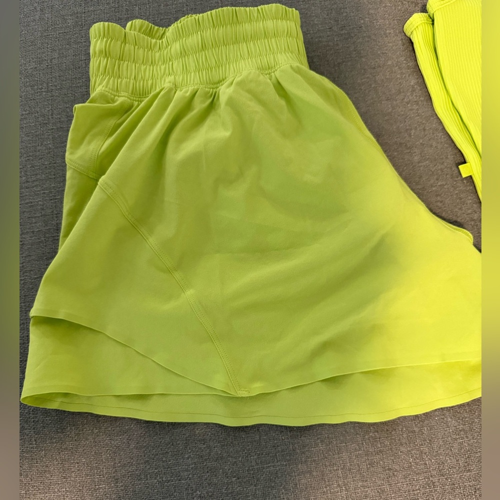 Lululemon Athletica Lime Green Activewear Set - Brand New - Picture 5 of 5